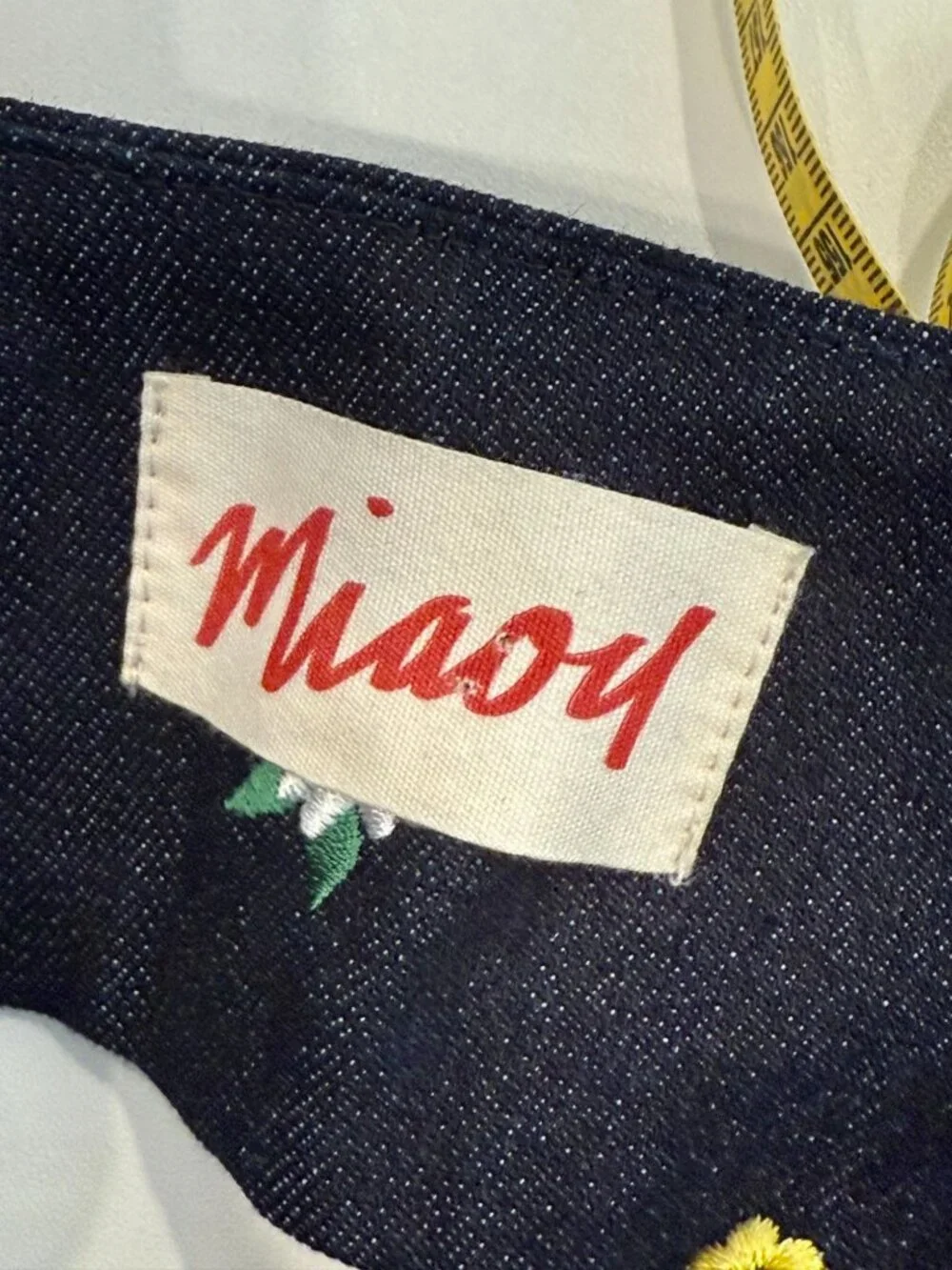 Miaou Dylan Bra Top Embroidered NWOT - Size L - Picture 5 of 8